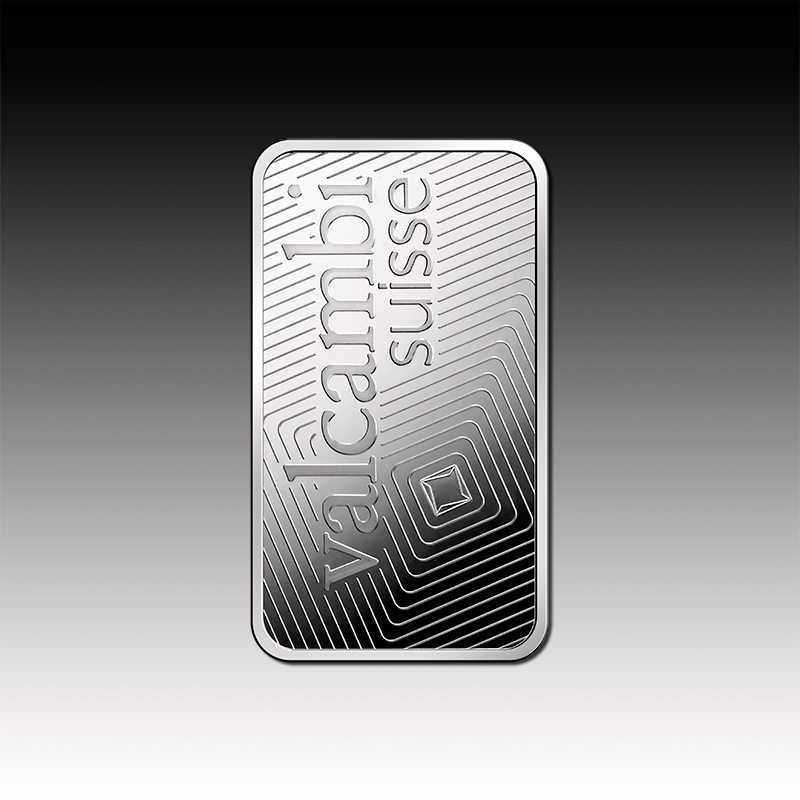 50g Valcambi Palladium Minted Tablet - Image 2