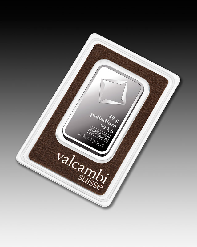 50g Valcambi Palladium Minted Tablet - Image 4