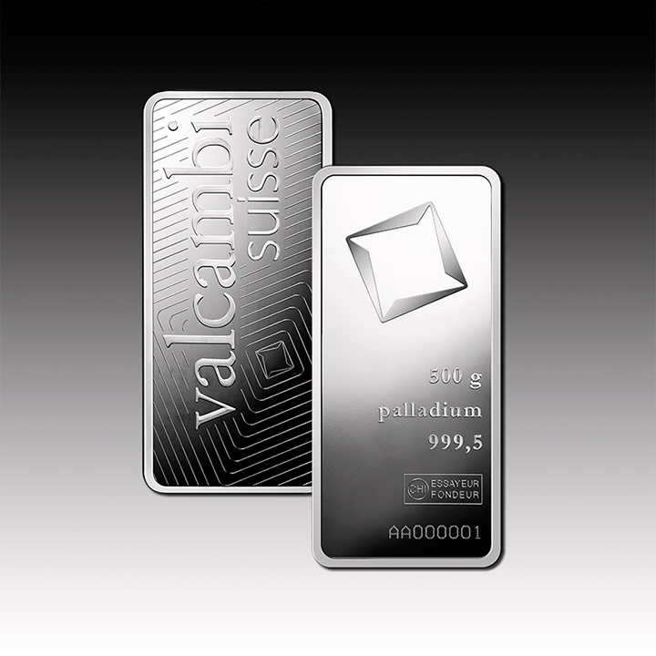 500g Valcambi Palladium Minted Tablet - Image 3