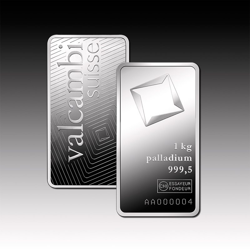 1kg Valcambi Palladium Minted Tablet - Image 3